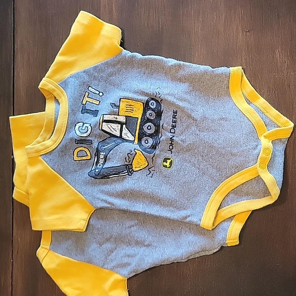 Set of 2 Matching John Deere Onsies